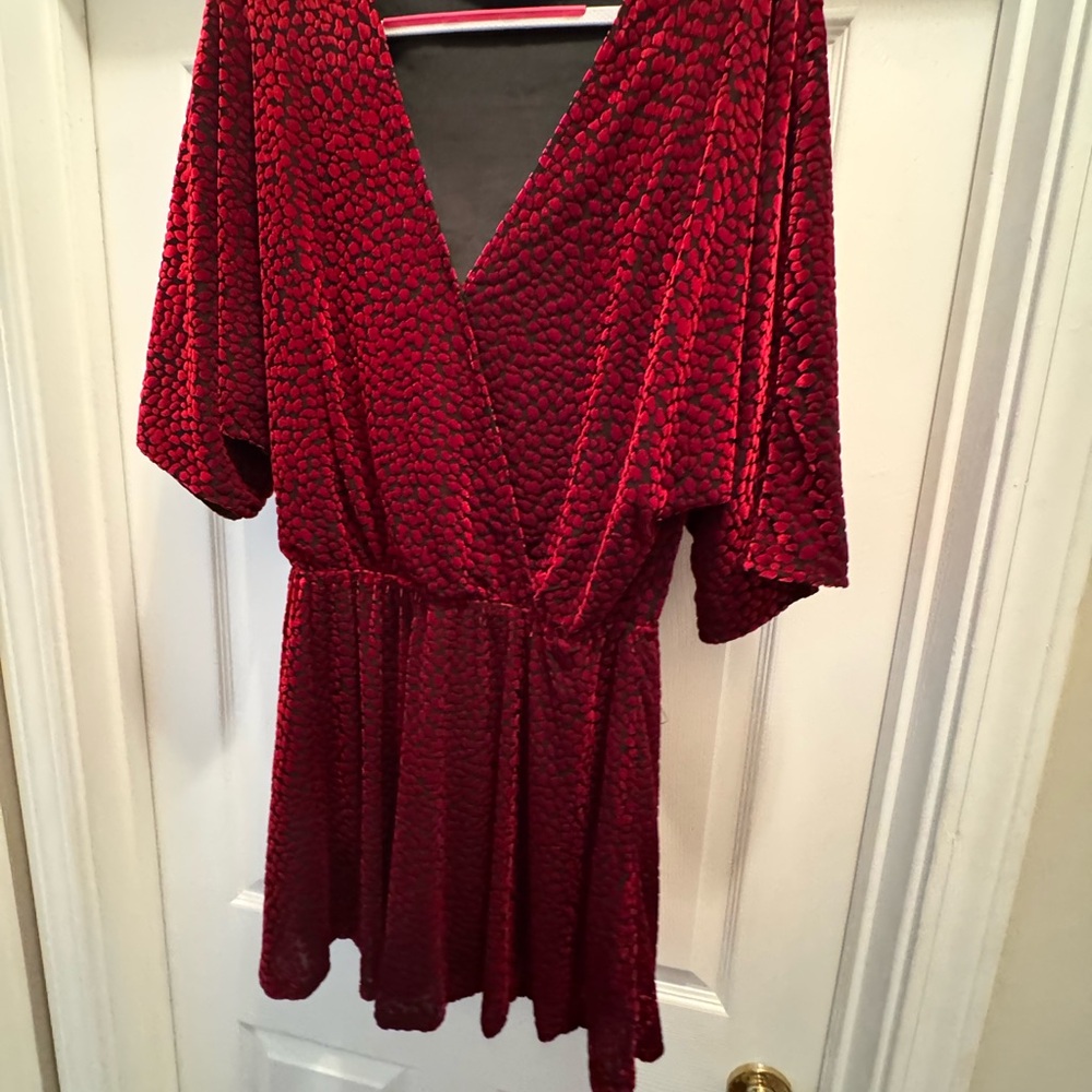 Buddy Love Black and Red Dress